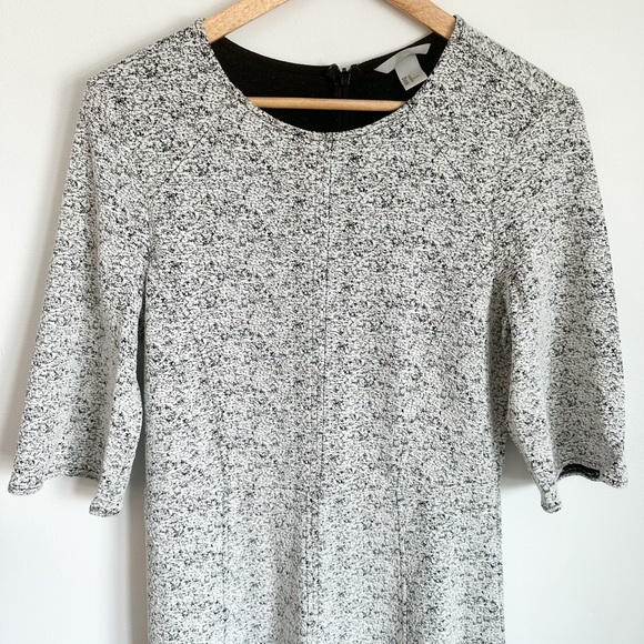 H&M soft grey textured dress - Picture 5 of 7